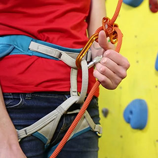 rock climbing indoor: 