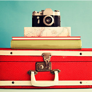 useful travel accessories: Suitcase