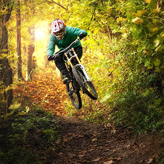 mountain biking parts & gear: