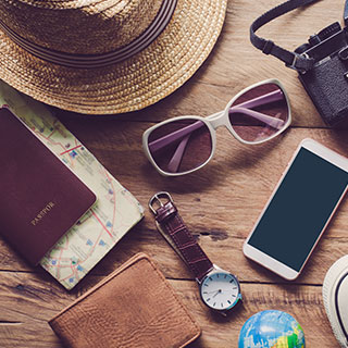 useful travel accessories: 