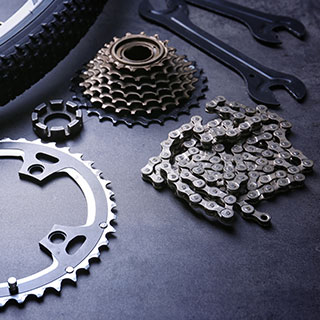 mountain biking parts & gear:
