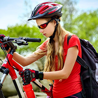 mountain biking parts & gear: