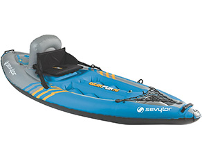 Sevylor Quikpak K1 1-Person Kayak best sevylor fishing kayak