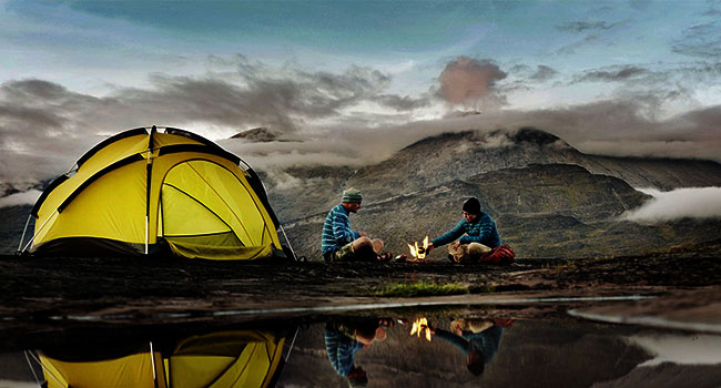 must have travel items: Camping