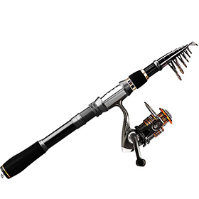 PLUSINNO Telescopic Fishing Rod & Reel
