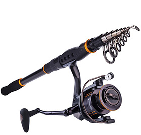 Sougayilang Telescopic Fishing Rod Reel