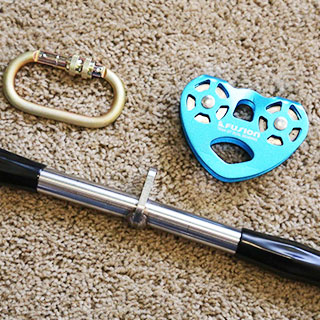 zipline accessories for backyard: 