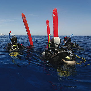 scuba diving gear: