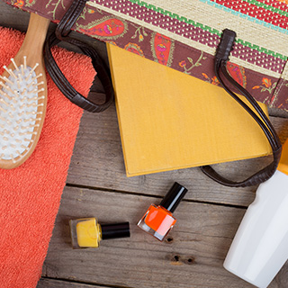 toiletries for travel: 