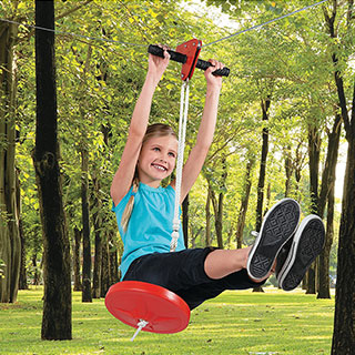 zipline accessories for backyard: 