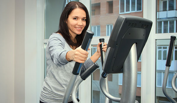 using elliptical machine: Do it at home