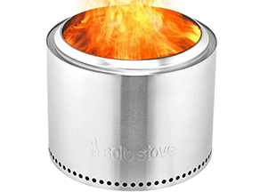 Authentic outdoor fire