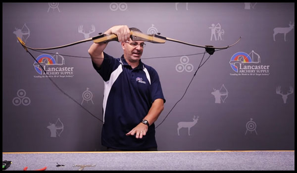 how to string a recurve bow: 