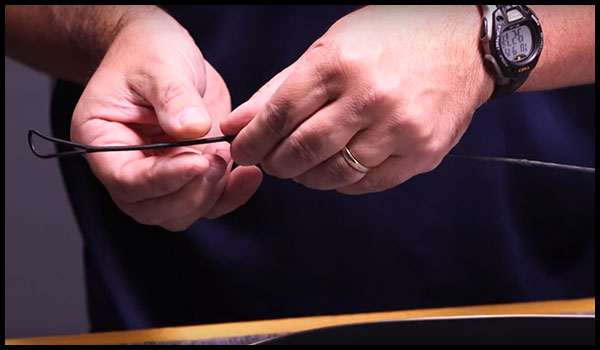 how to string a recurve bow: 