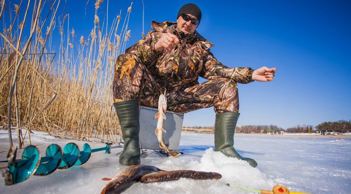 How To Make Your Very Own Ice House! fishing ice house: How To Ice Fish In Comfort - Make Your Own Ice House!