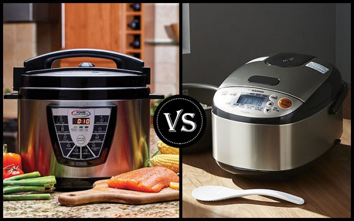 Pressure-cooker-VS-Rice-Cooker how to cook rice in pressure cooker: Which cooks rice better?