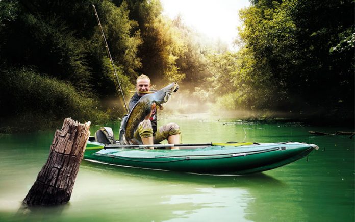 inflatable fishing kayaks: Inflatable Fishing Kayaks - For Low Cost Fishing Adventures