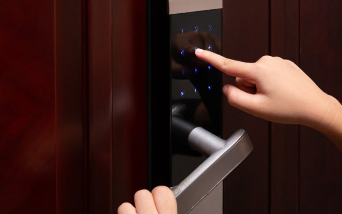 how to change code on keypad door lock: Keyless Door Lock