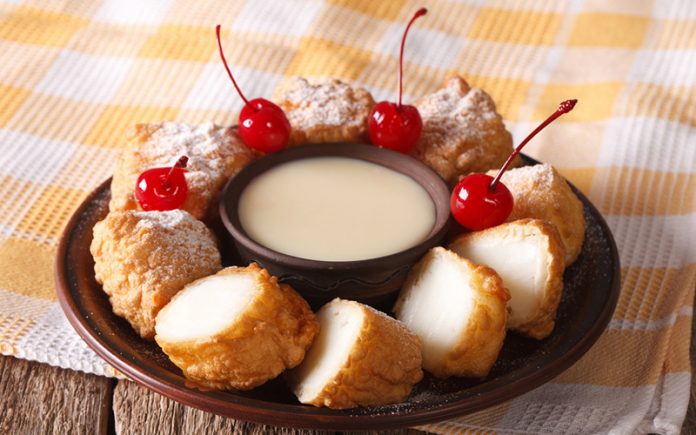 deep fried desserts: