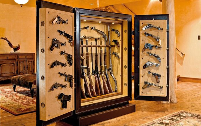 how to build a gun safe room:
