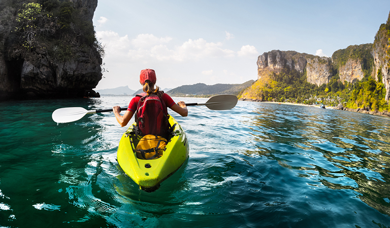 kayaking